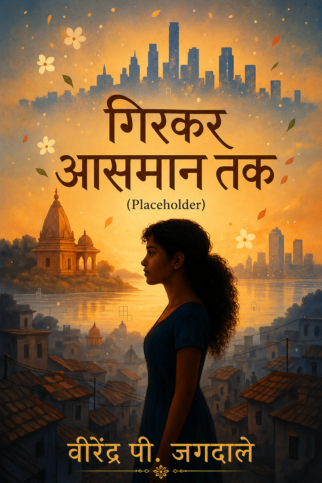 गिरकर आसमान तक — Hindi edition cover